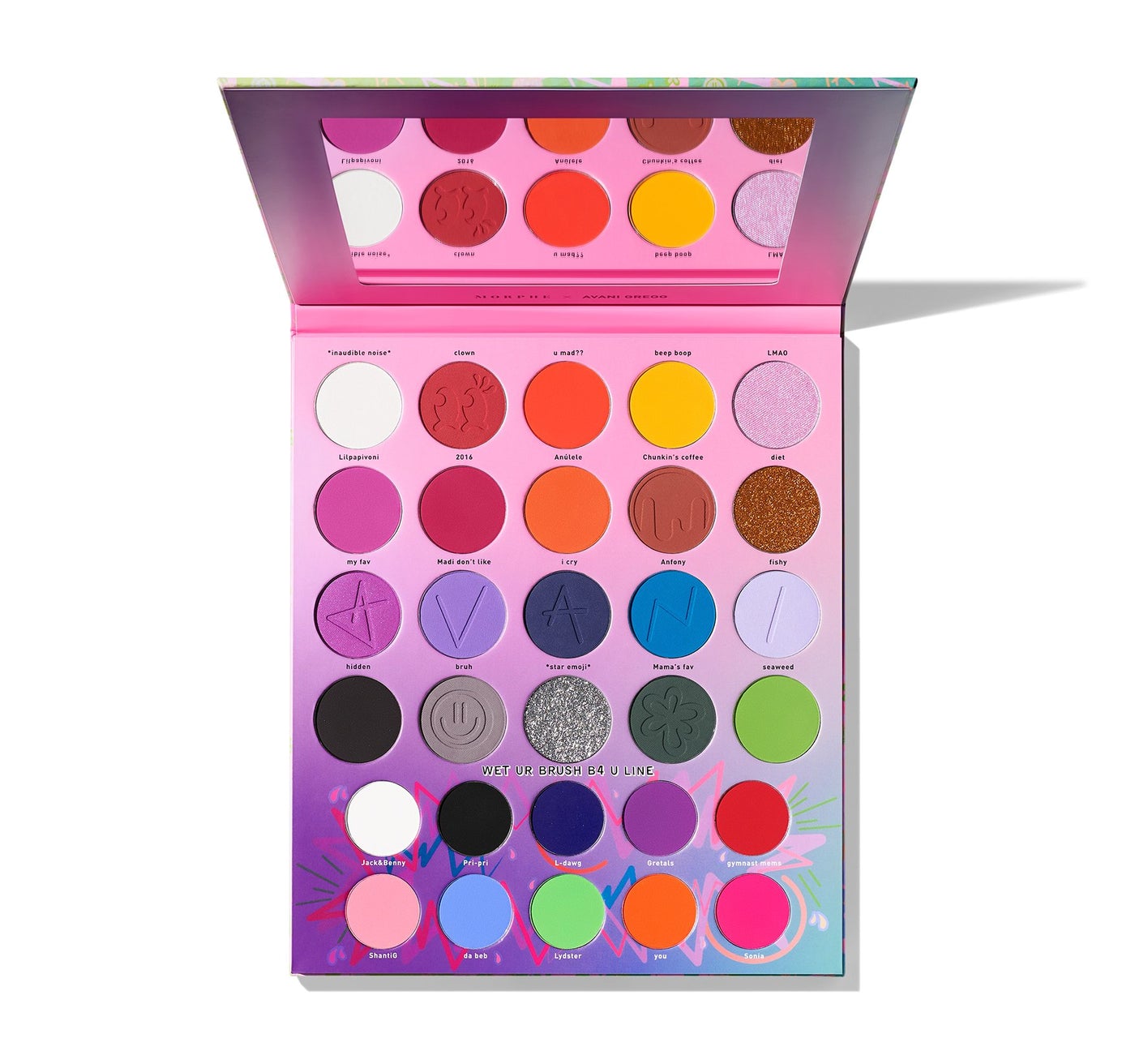 avani gregg for the bebs artistry palette