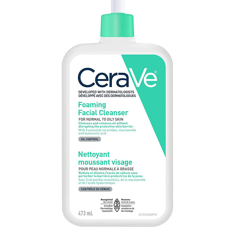 Ceave foaming cleanser piel grasa 8onzas 237ML limpiador – Nancy Jarufe  Studio