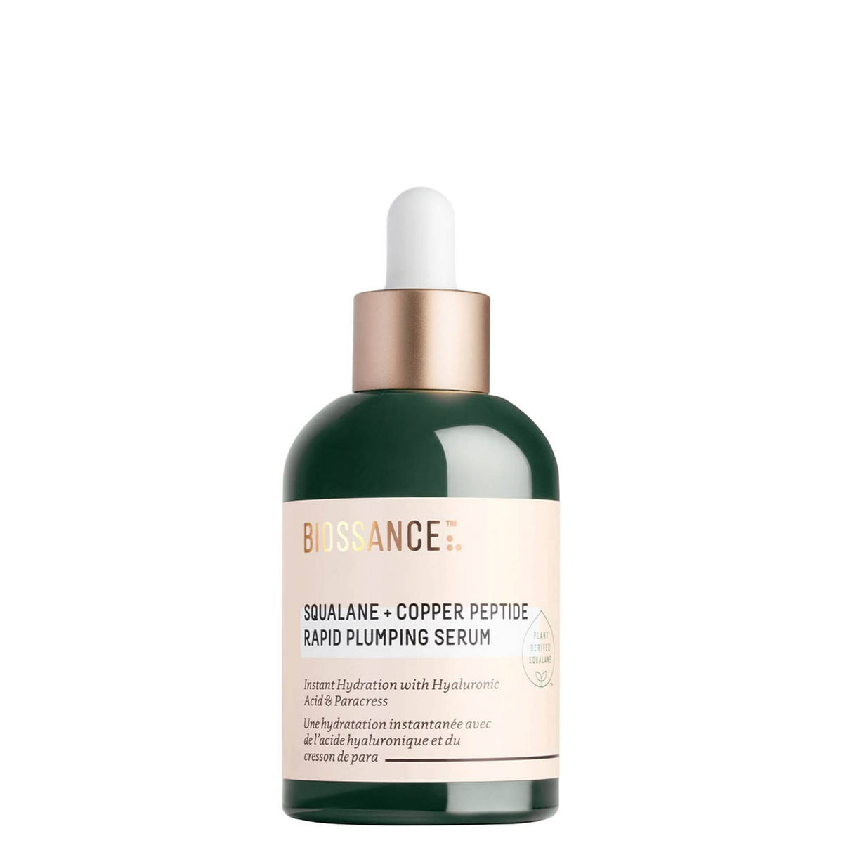 Squalane + copper peptide rapid plumping serum