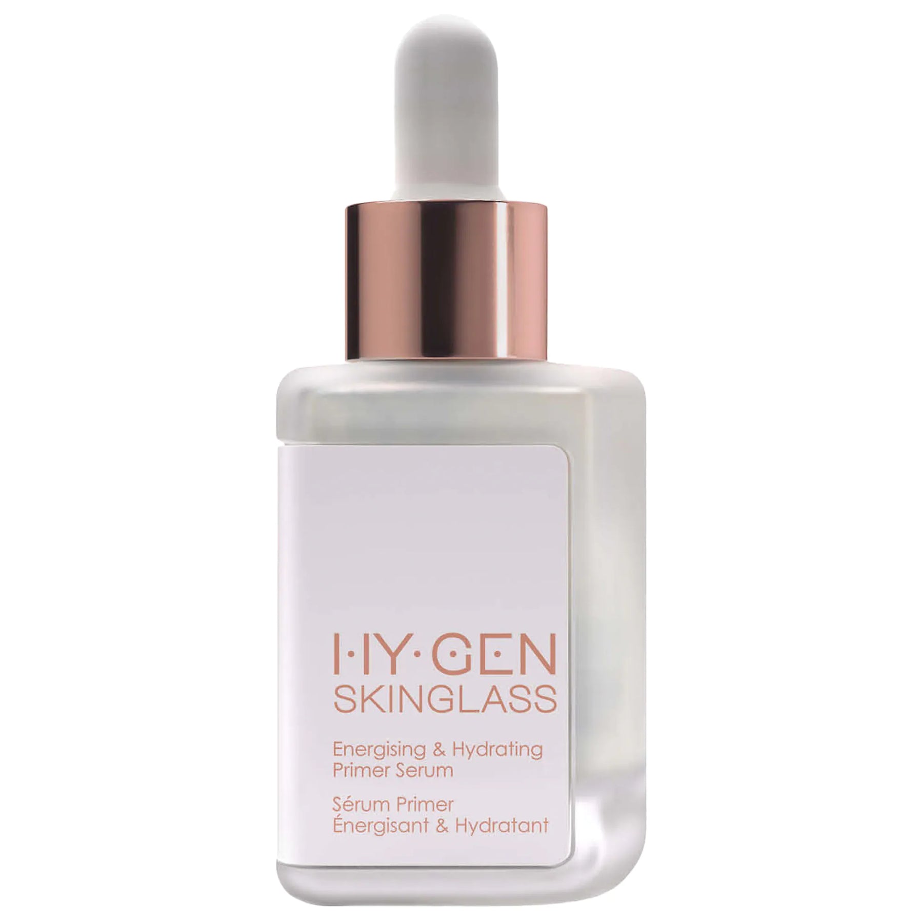 Hy-gen skinglass energizing serum and primer