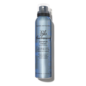 Thickening dry spun texture spray